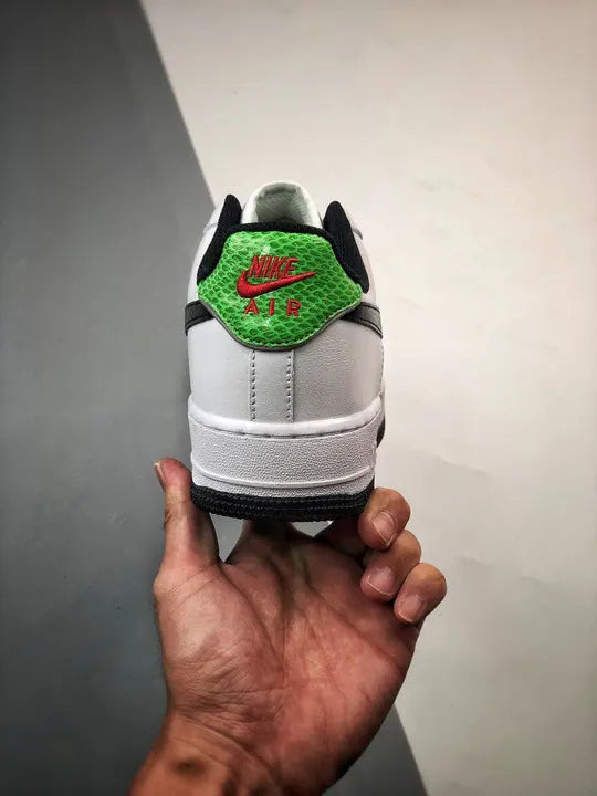 Nike Air Force 1 White Black Snake - Hình 8