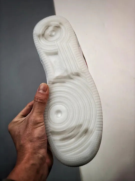 white red Nike Air Force 1 LV8 - Hình 6