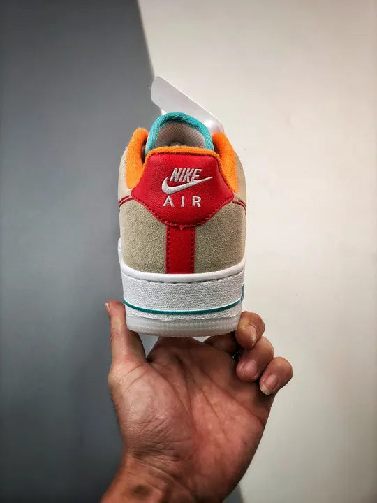 white red Nike Air Force 1 LV8 - Hình 7