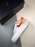 white red Nike Air Force 1 LV8