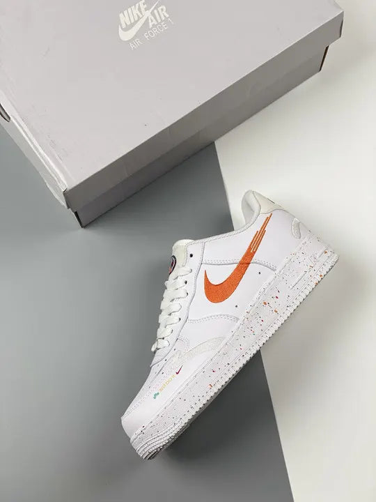 Nike Air Force 1 White Red Splatter - Hình 3