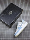 premium Nike Air Force 1 Grey Blue