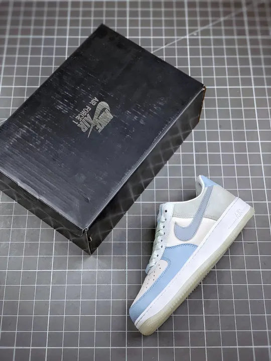 premium Nike Air Force 1 Grey Blue