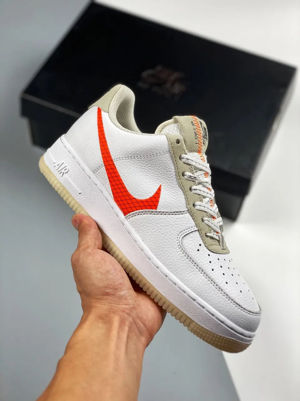 Nike Air Force 1 White/Orange