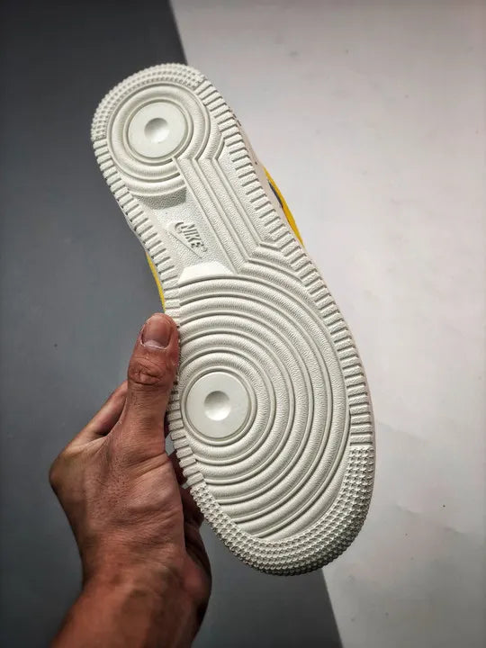 Nike Air Force 1 White/Gold - Hình 6