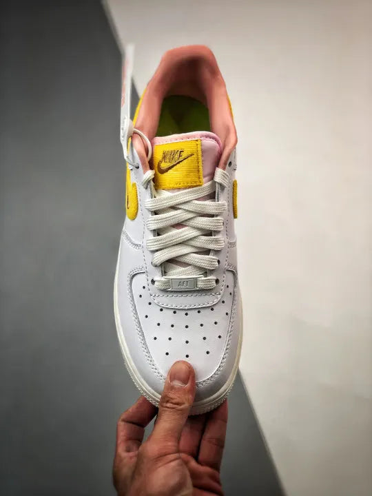Nike Air Force 1 White/Gold - Hình 5