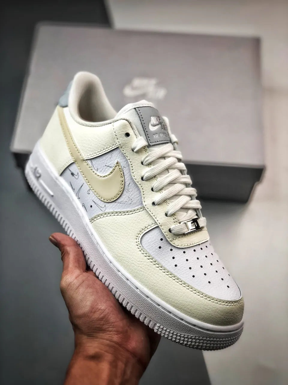 Nike Cream Custom Sneaker