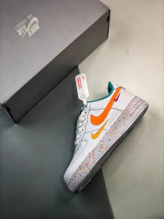 white Nike Air Force 1 Crater - Hình 3