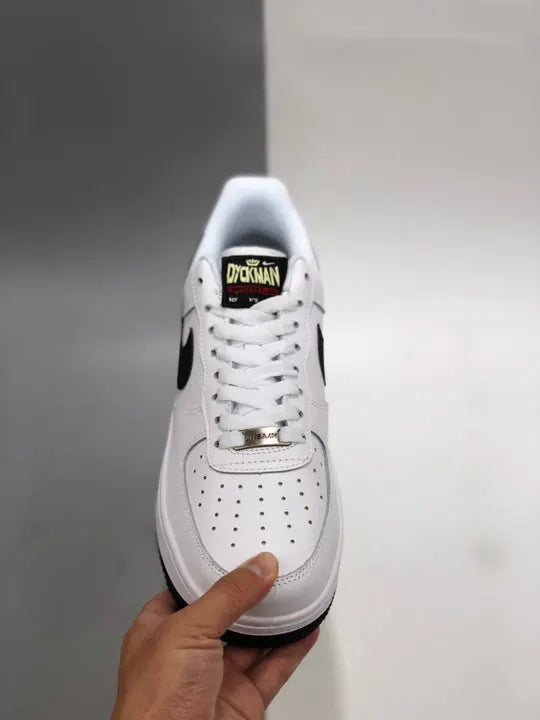 lv8 Nike Air Force 1 White/Black - Hình 6