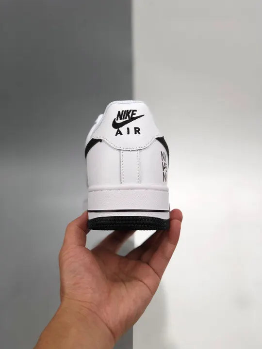 lv8 Nike Air Force 1 White/Black - Hình 4