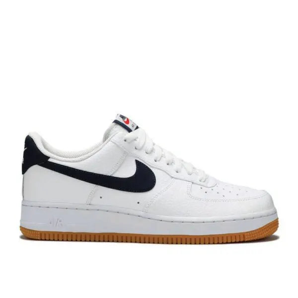 Nike Air Force 1 White Navy Gum - Hình 2