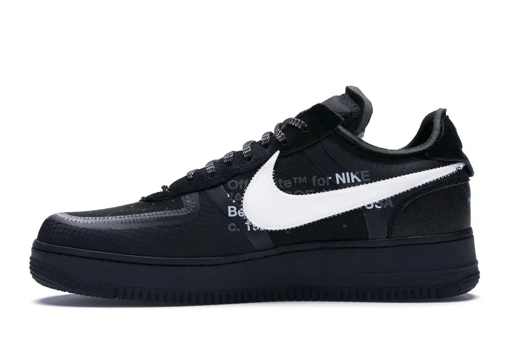 Nike Air Force 1 Off-White Black - Hình 3