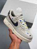 Nike Grey Paint Splatter AF1