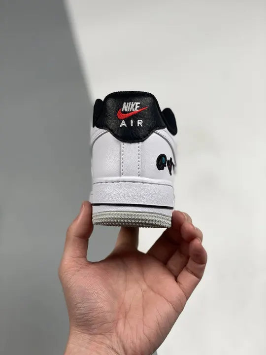 white leather Nike Air Force 1 LV8 - Hình 7