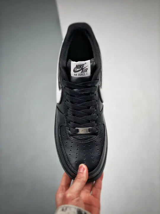 Nike Air Force 1 Black/Silver - Hình 6