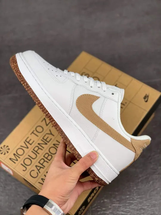 Nike Air Force 1 White/Tan - Hình 5