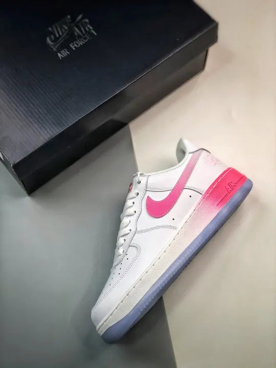 Nike AF1 White Pink Gradient - Hình 3