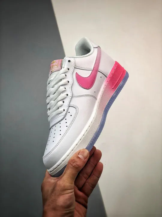 Nike AF1 White Pink Gradient - Hình 5