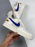 Nike White Blue Fur