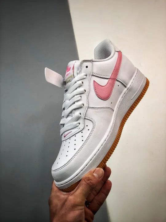 Nike Air Force 1 White Pink Gum - Hình 4