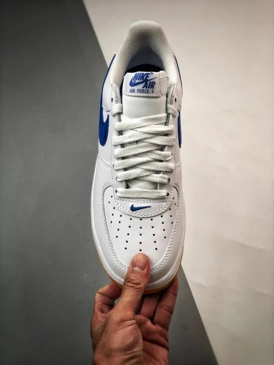 Nike AF1 White Blue Gum - Hình 6