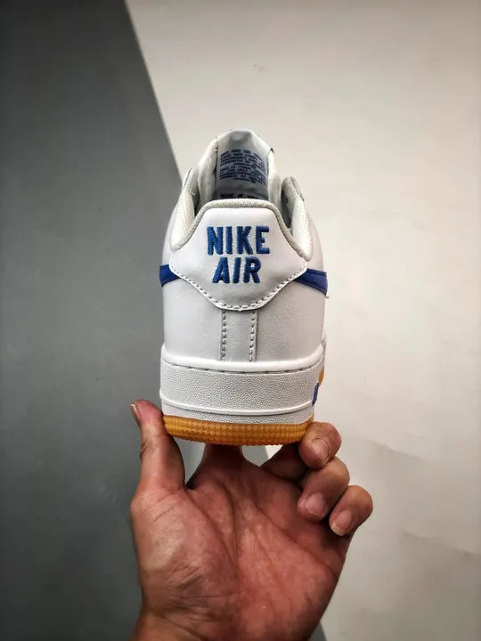 Nike AF1 White Blue Gum - Hình 8