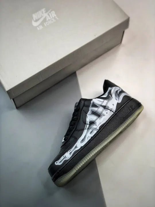 Nike AF1 Black Skeleton - Hình 3