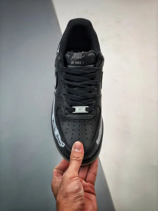 Nike AF1 Black Skeleton - Hình 6