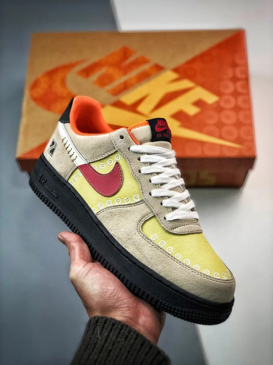 Nike Air Force 1 Lemon Suede