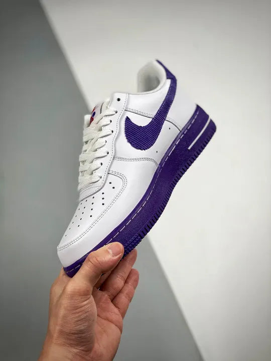 Nike AF1 White Purple - Hình 5