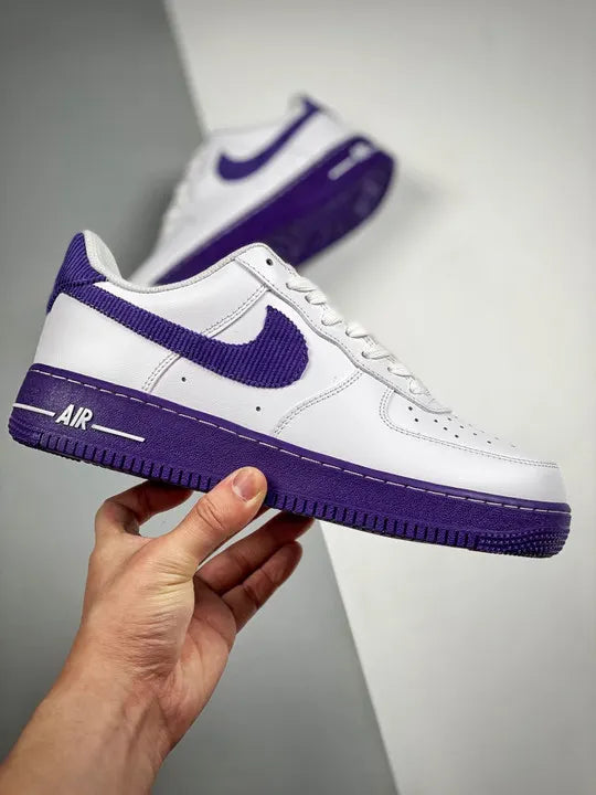 Nike AF1 White Purple - Hình 2