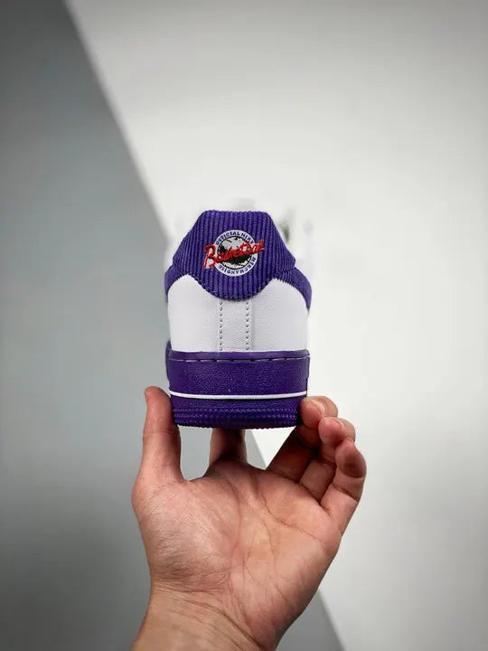 Nike AF1 White Purple - Hình 8