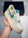 Nike AF1 Green Swoosh