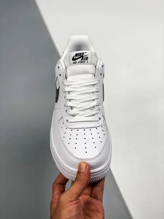 Nike Air Force 1 White Reptile Swoosh - Hình 6