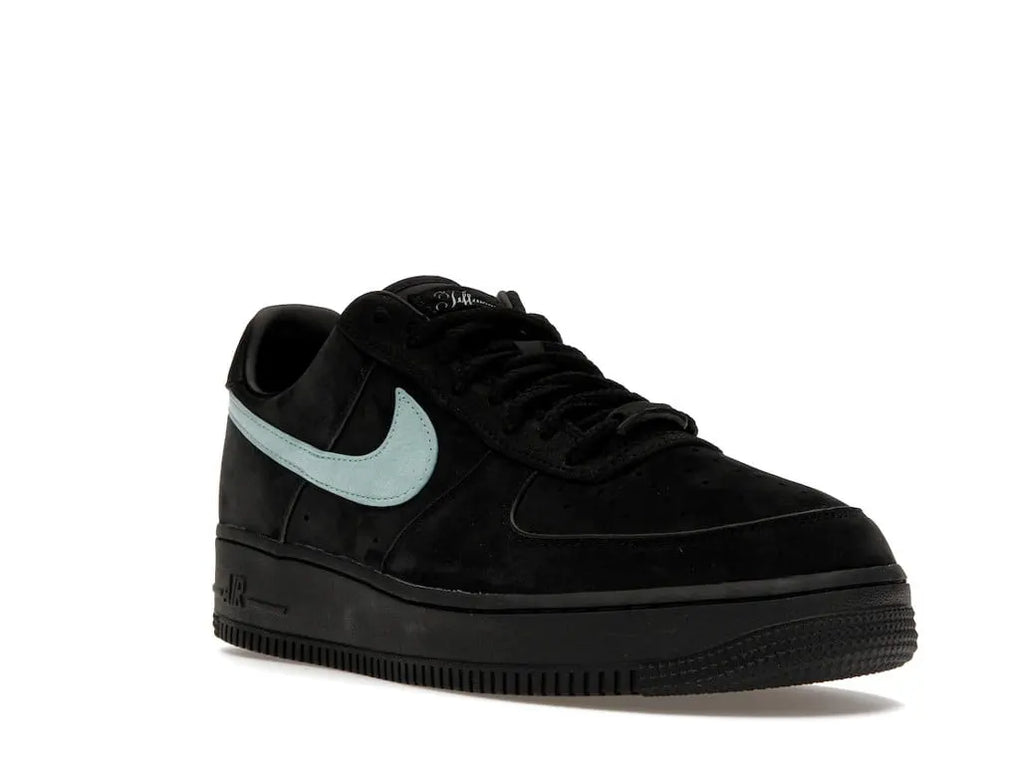 Black Suede Tiffany Swoosh - Hình 2