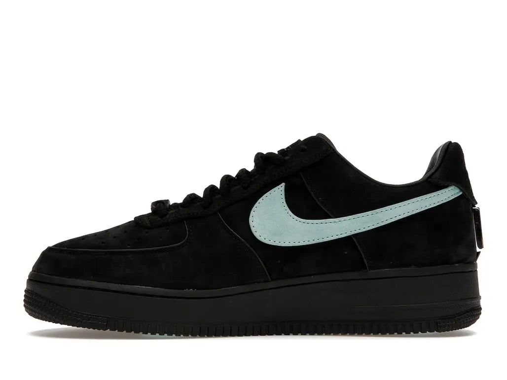 Black Suede Tiffany Swoosh - Hình 3
