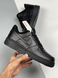Nike Air Force 1 Black Leather