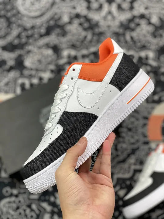 Nike AF1 Orange Black - Hình 4