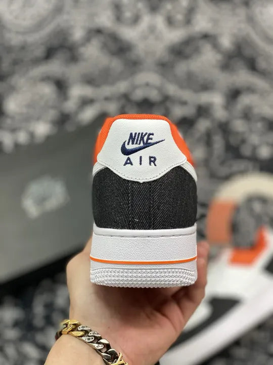 Nike AF1 Orange Black - Hình 6