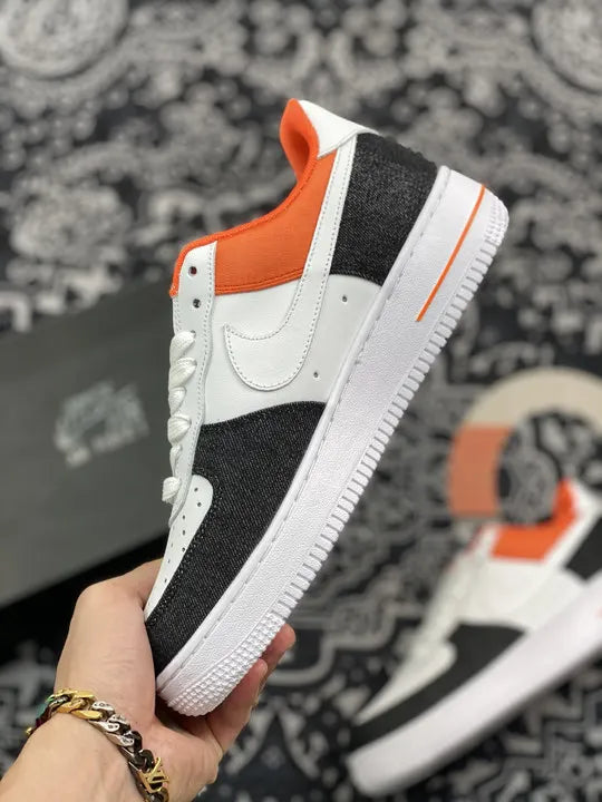 Nike AF1 Orange Black - Hình 5