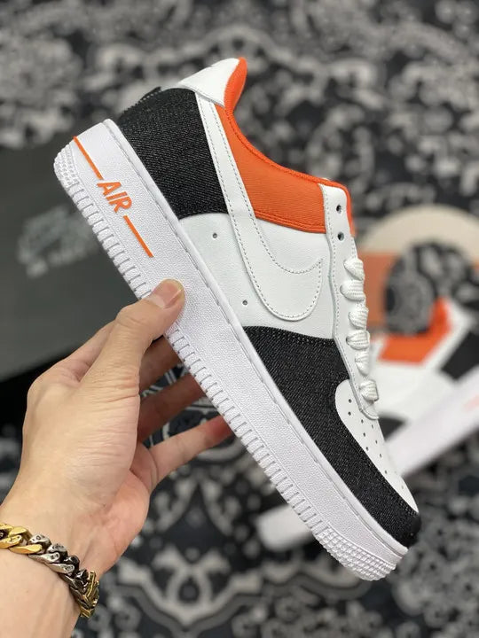 Nike AF1 Orange Black - Hình 2