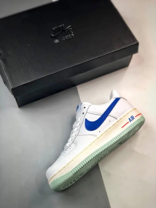retro Nike Air Force 1 White Blue
