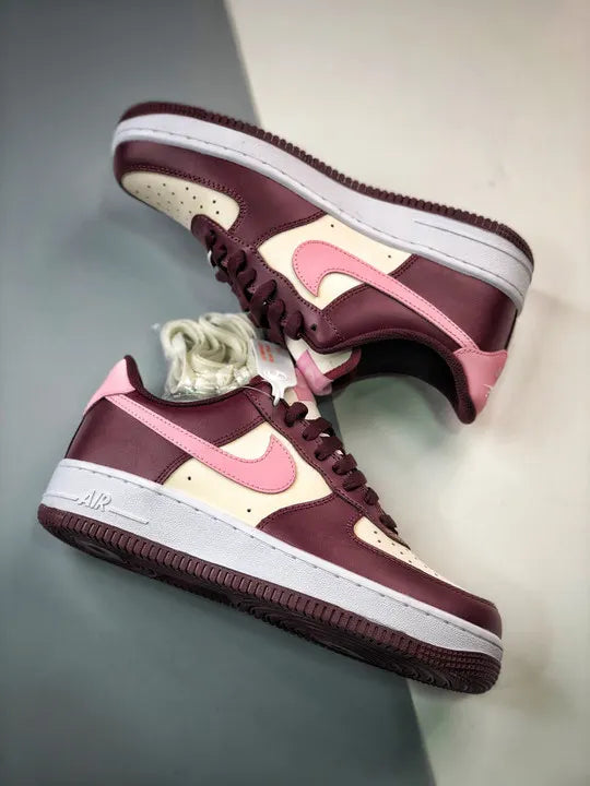 Nike AF1 Burgundy Pink - Hình 3