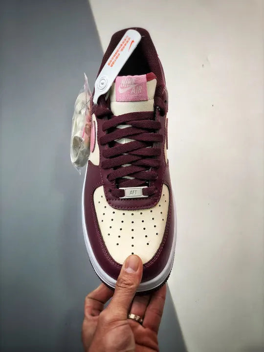Nike AF1 Burgundy Pink - Hình 5