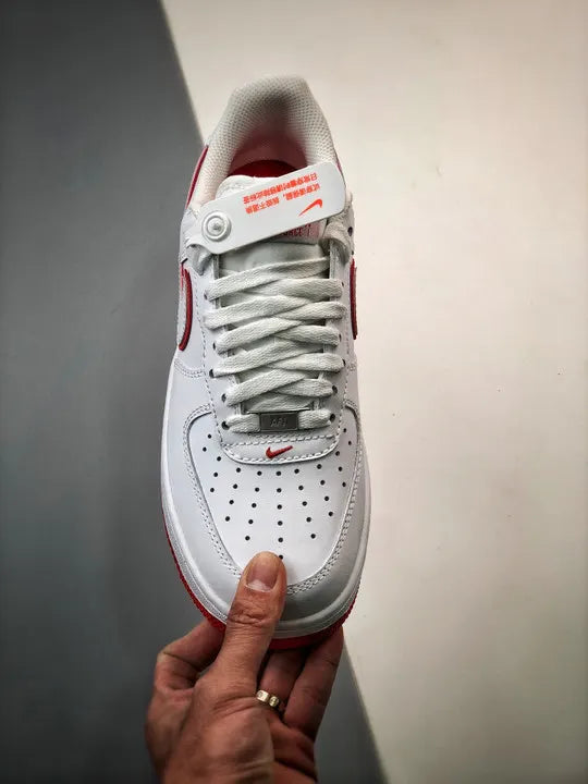 classic Nike Air Force 1 White/Red - Hình 6