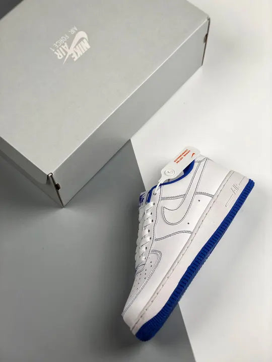 Nike Air Force White Blue - Hình 3