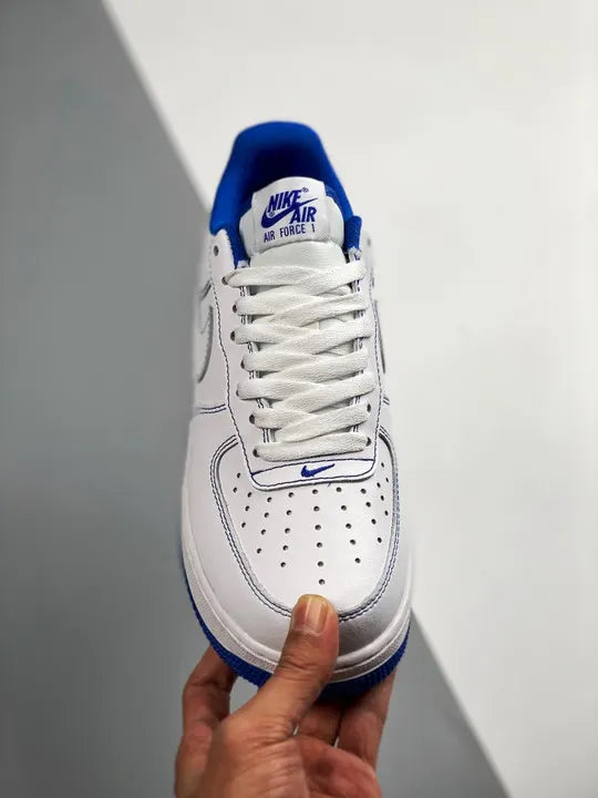 Nike Air Force White Blue - Hình 6