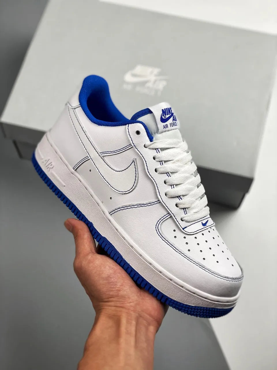 Nike Air Force White Blue