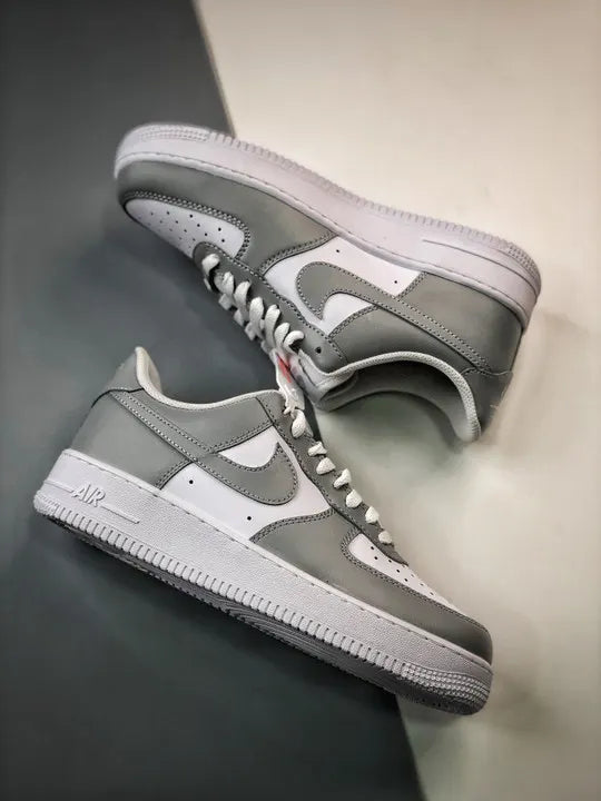 Nike Air Force 1 Grey/White - Hình 3