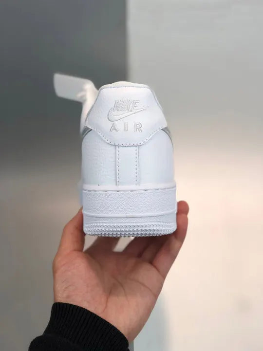 Nike White Iridescent AF1 - Hình 6